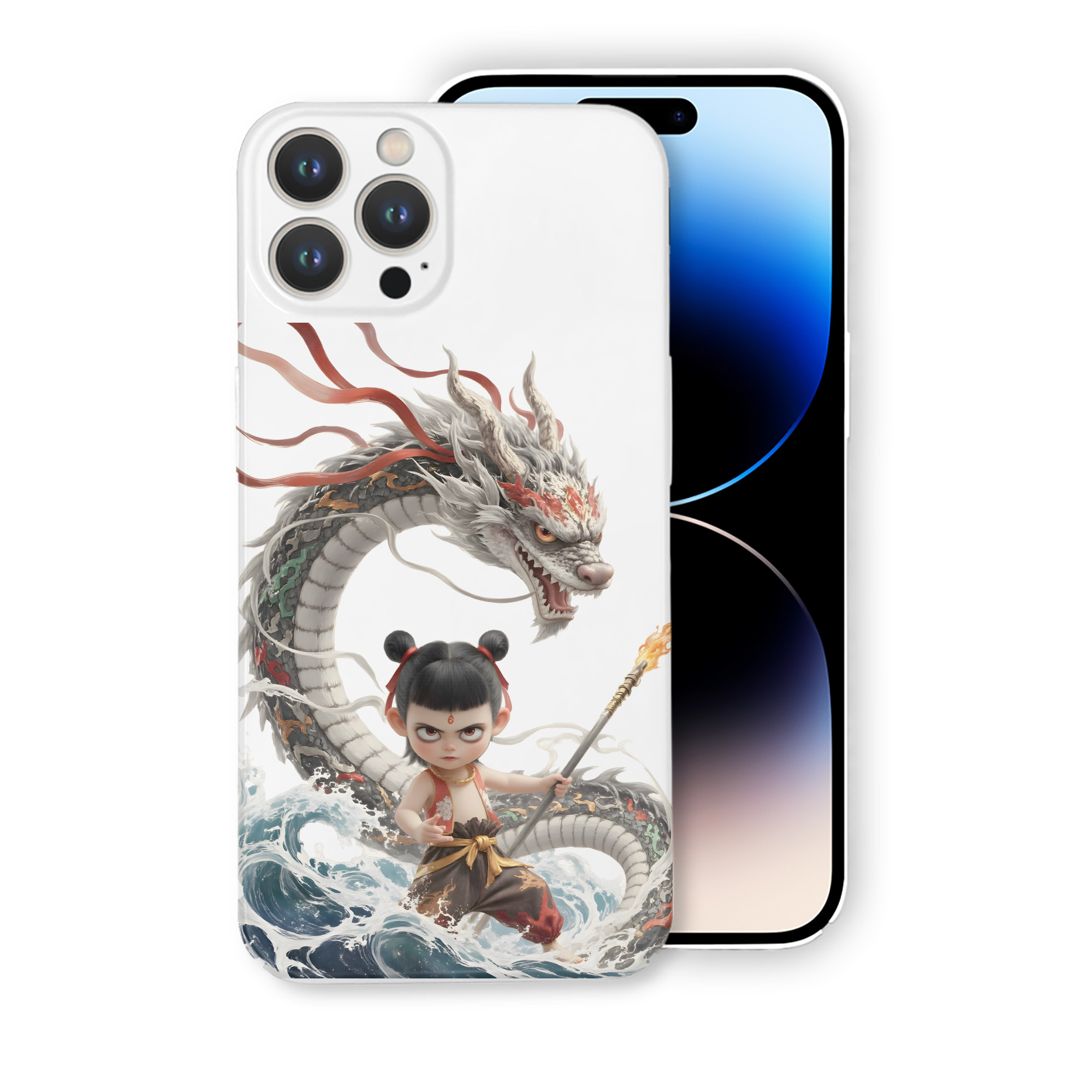 （画像用） Ne Zha 2 ナタ 魔童の大暴れ 【iPhone 14シリーズ対応】ハードケース